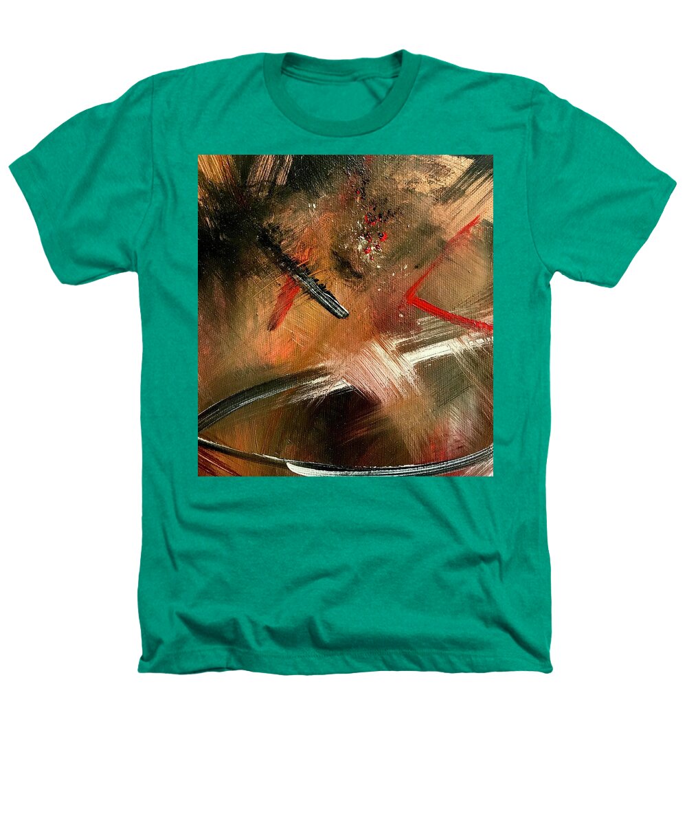 Gold Feather 2 - Heathers T-Shirt