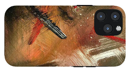 Gold Feather 2 - Phone Case
