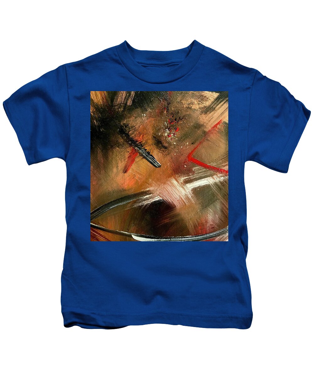 Gold Feather 2 - Kids T-Shirt