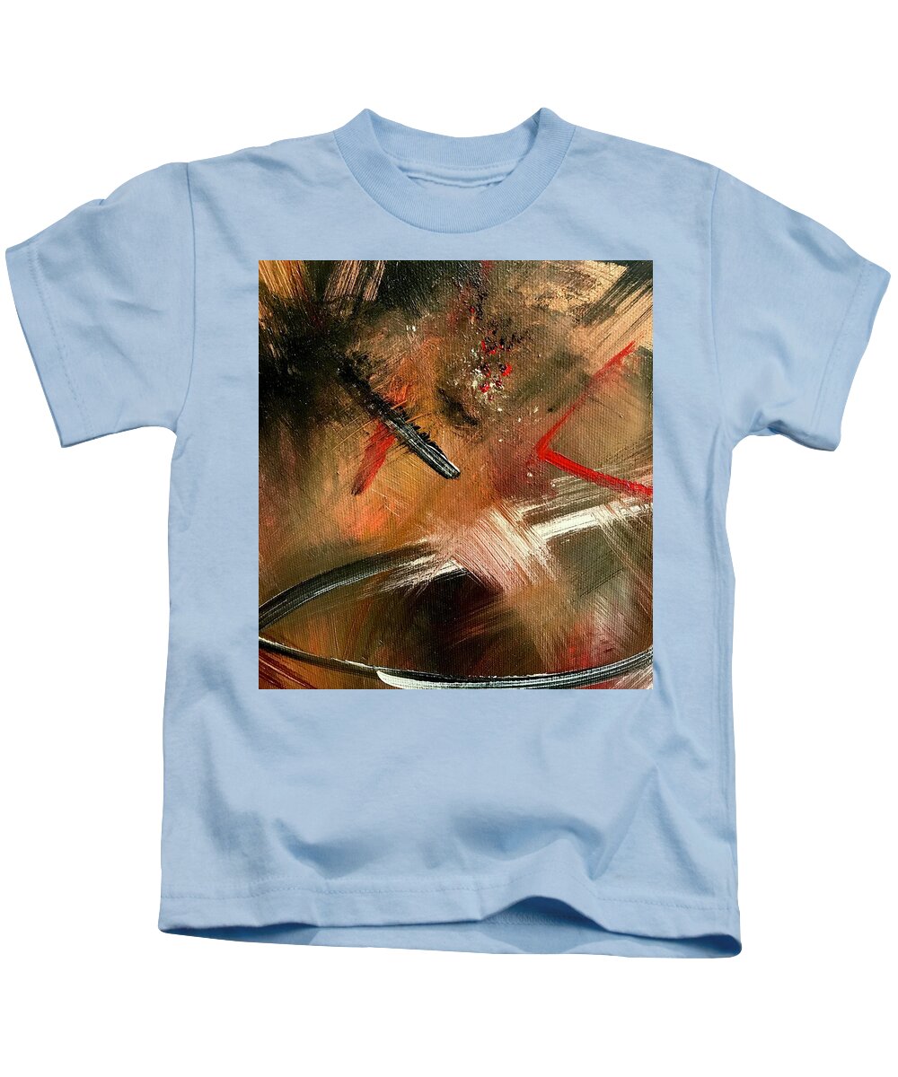 Gold Feather 2 - Kids T-Shirt