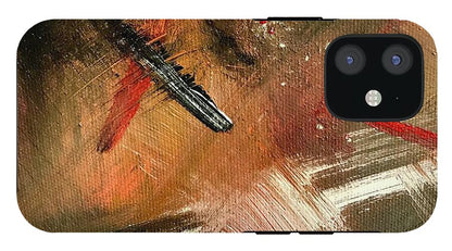 Gold Feather 2 - Phone Case