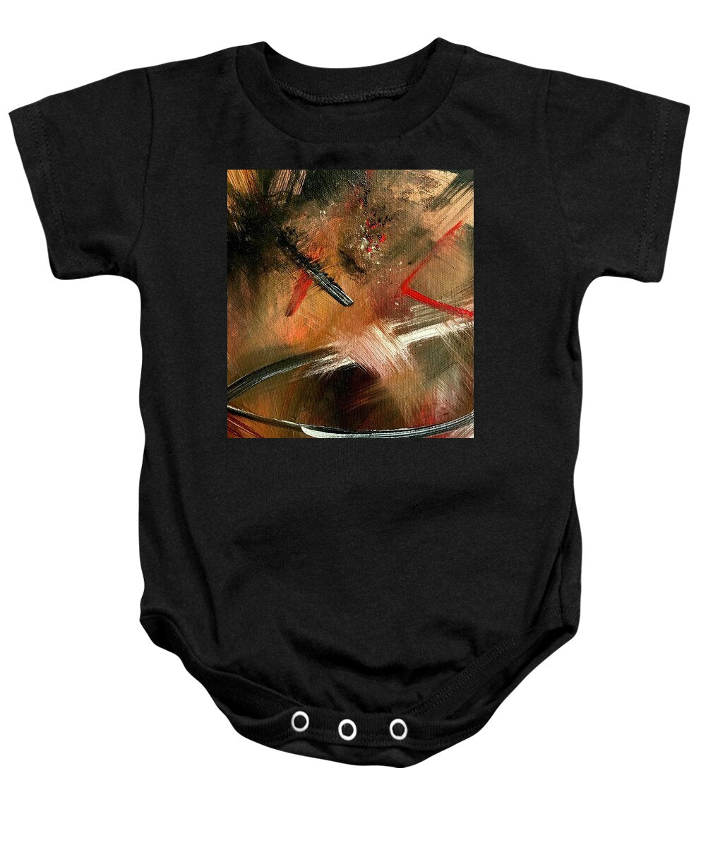 Gold Feather 2 - Baby Onesie