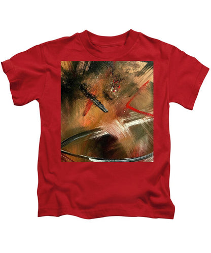 Gold Feather 2 - Kids T-Shirt