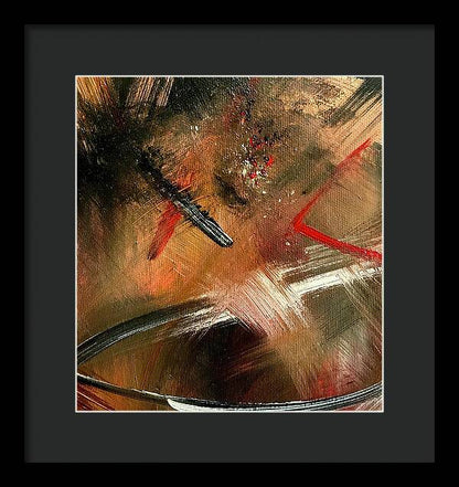 Gold Feather 2 - Framed Print