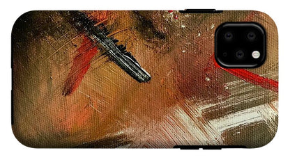 Gold Feather 2 - Phone Case