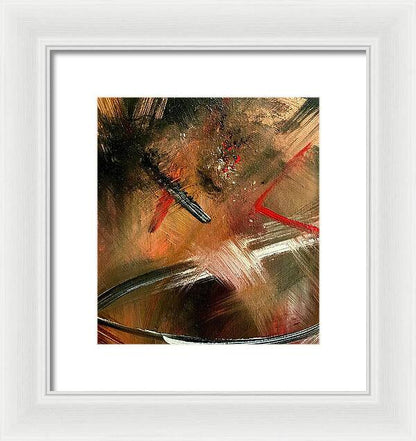 Gold Feather 2 - Framed Print