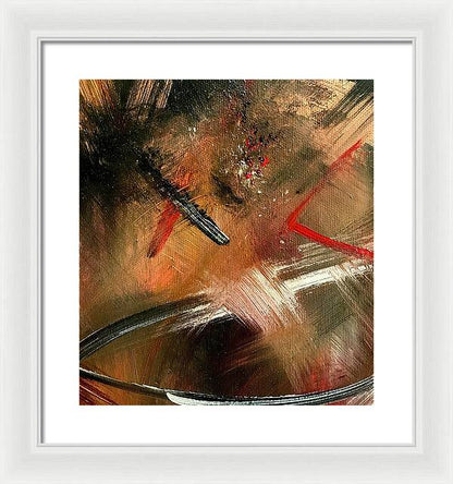 Gold Feather 2 - Framed Print