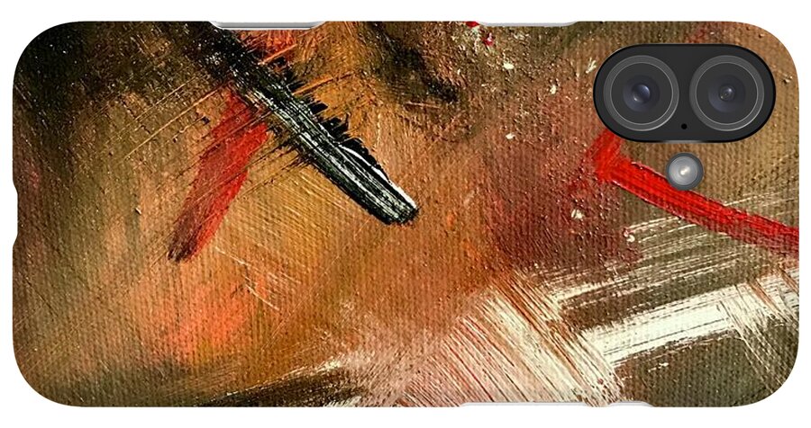 Gold Feather 2 - Phone Case