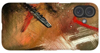Gold Feather 2 - Phone Case