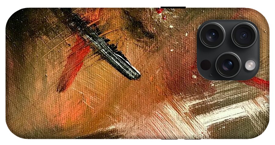 Gold Feather 2 - Phone Case
