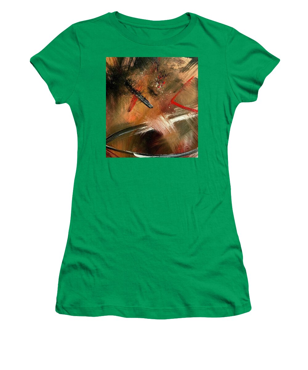 Gold Feather 2 - Women's T-Shirt