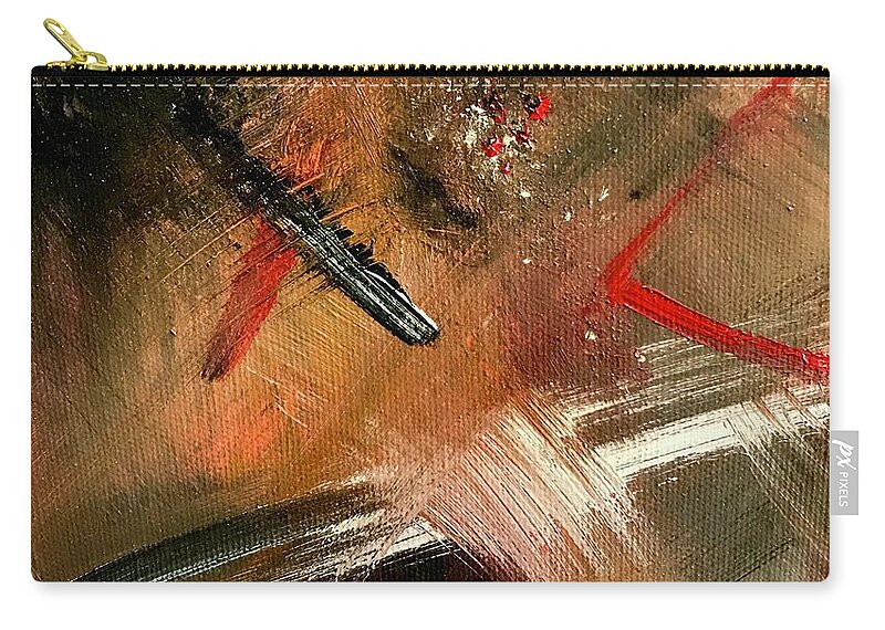 Gold Feather 2 - Zip Pouch
