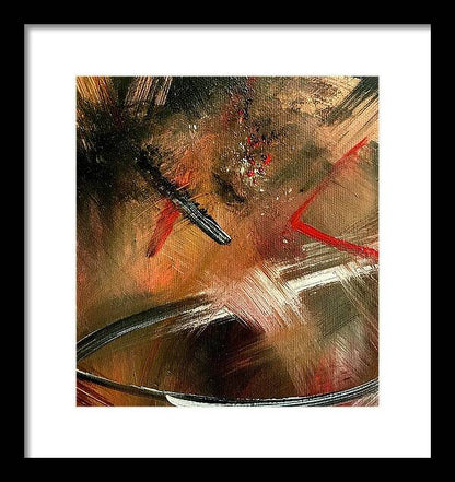 Gold Feather 2 - Framed Print