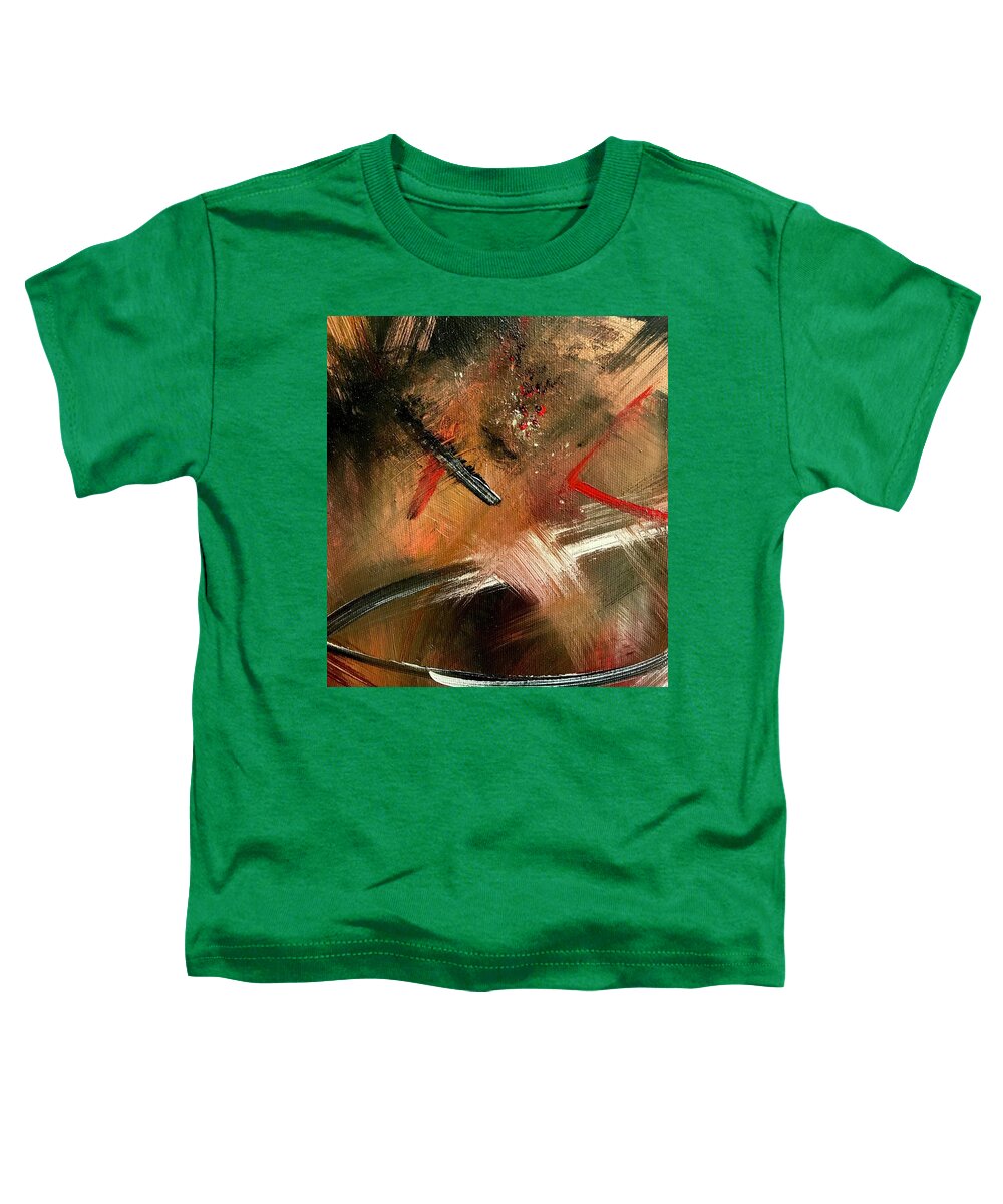 Gold Feather 2 - Toddler T-Shirt