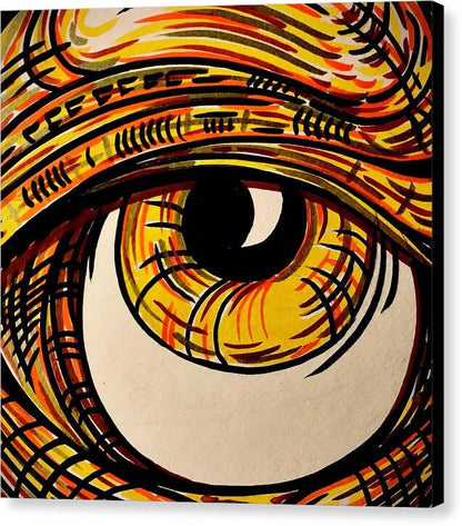 Golden Eye - Canvas Print