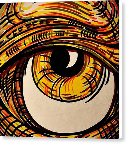 Golden Eye - Canvas Print