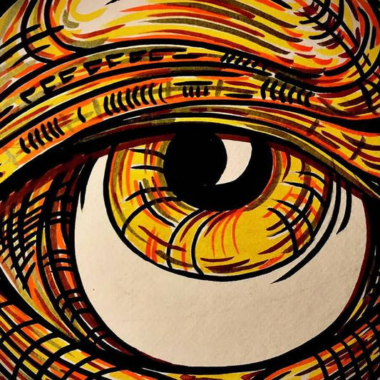 Golden Eye - Art Print