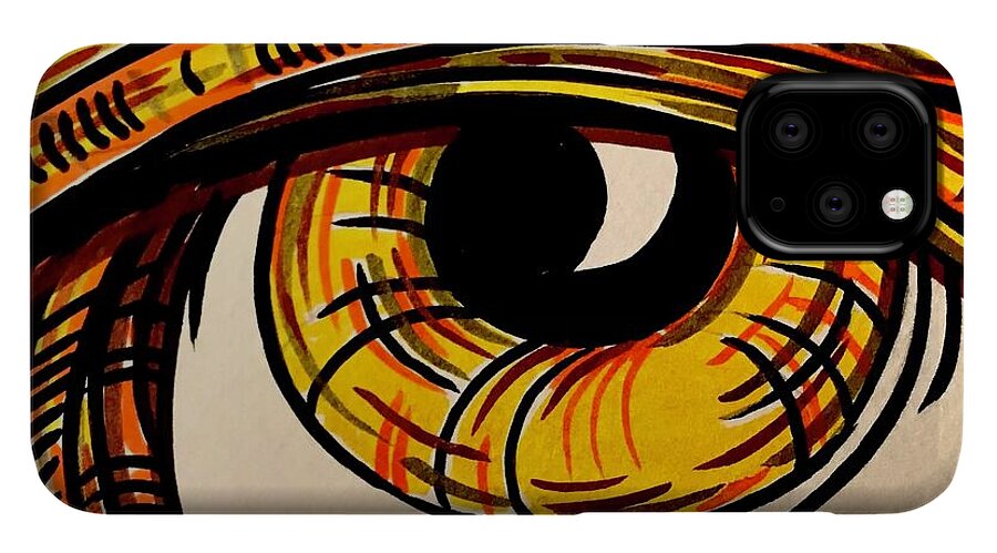 Golden Eye - Phone Case