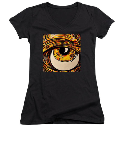 Golden Eye - Women's V-Neck