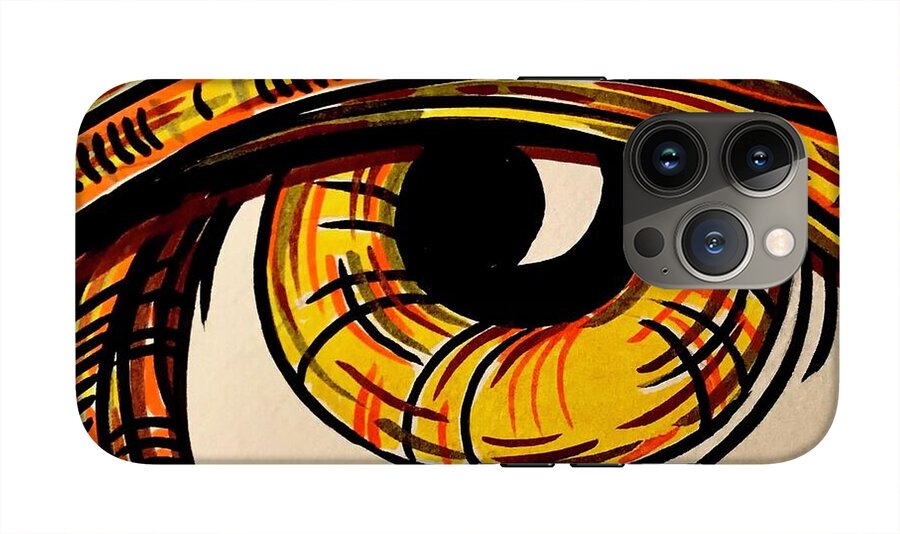 Golden Eye - Phone Case