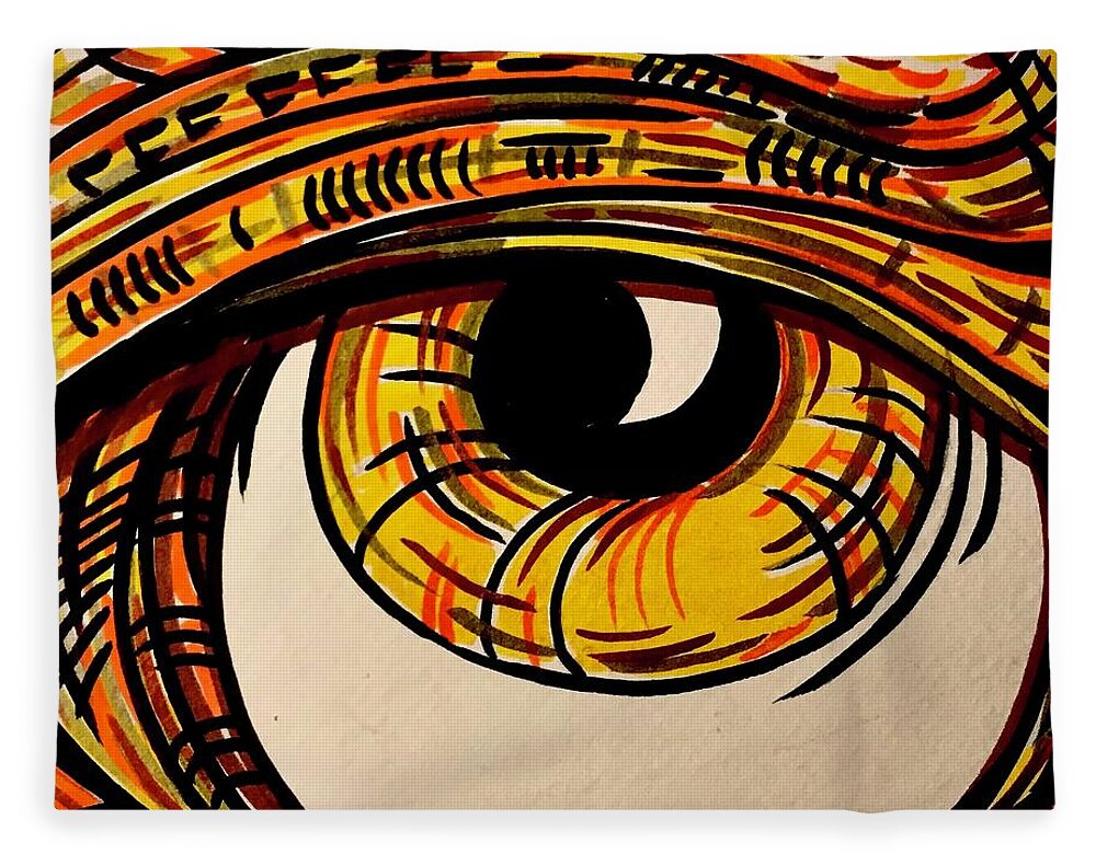 Golden Eye - Blanket