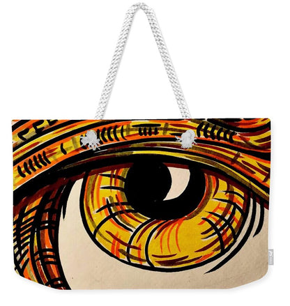 Golden Eye - Weekender Tote Bag