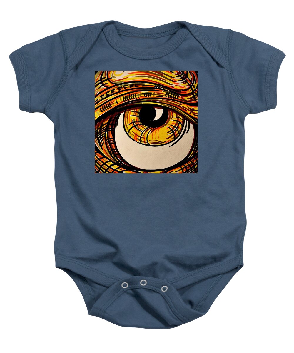 Golden Eye - Baby Onesie