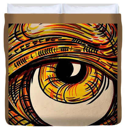 Golden Eye - Duvet Cover