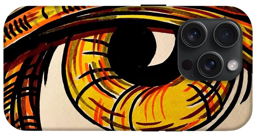 Golden Eye - Phone Case