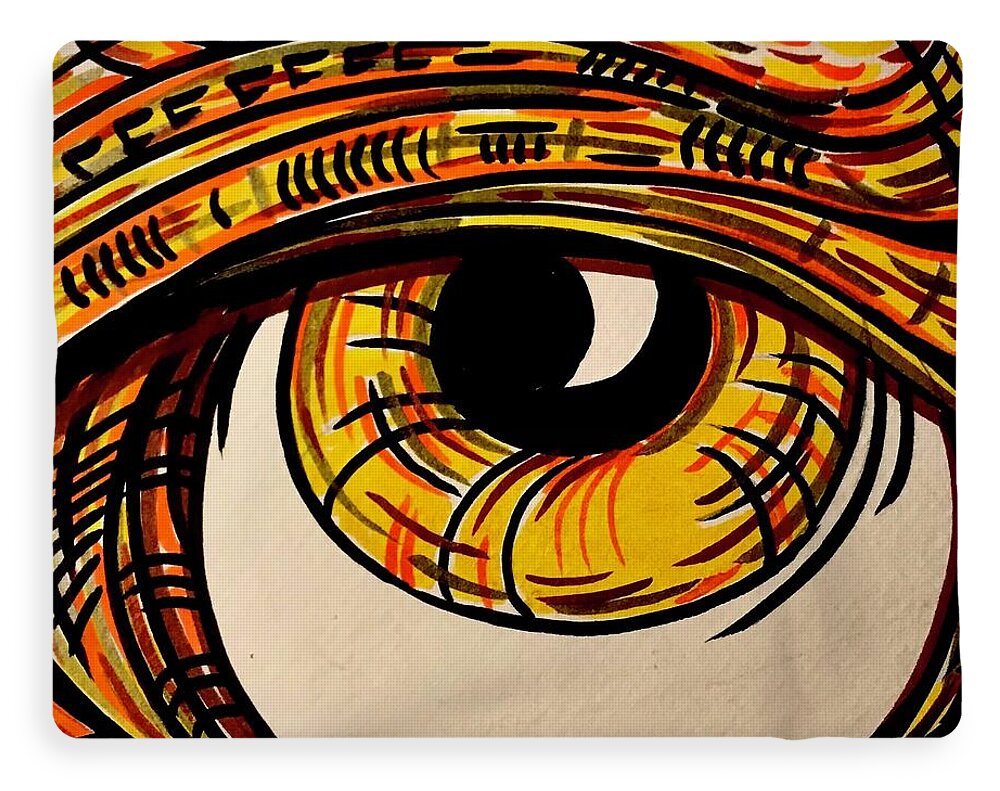 Golden Eye - Blanket