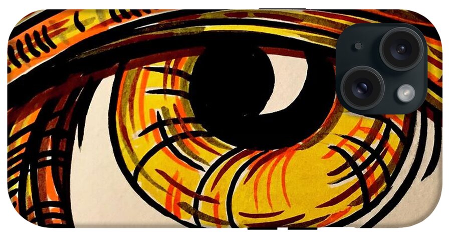 Golden Eye - Phone Case