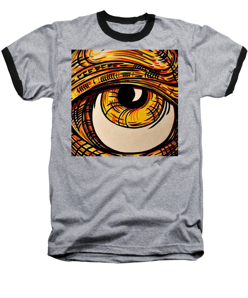 Golden Eye - Baseball T-Shirt