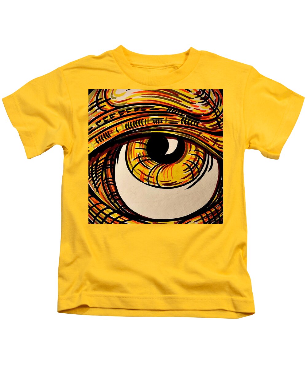 Golden Eye - Kids T-Shirt