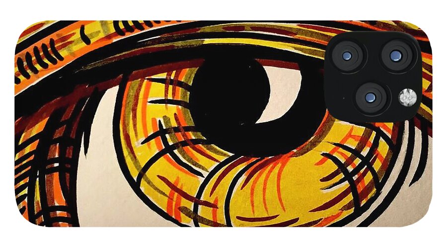 Golden Eye - Phone Case