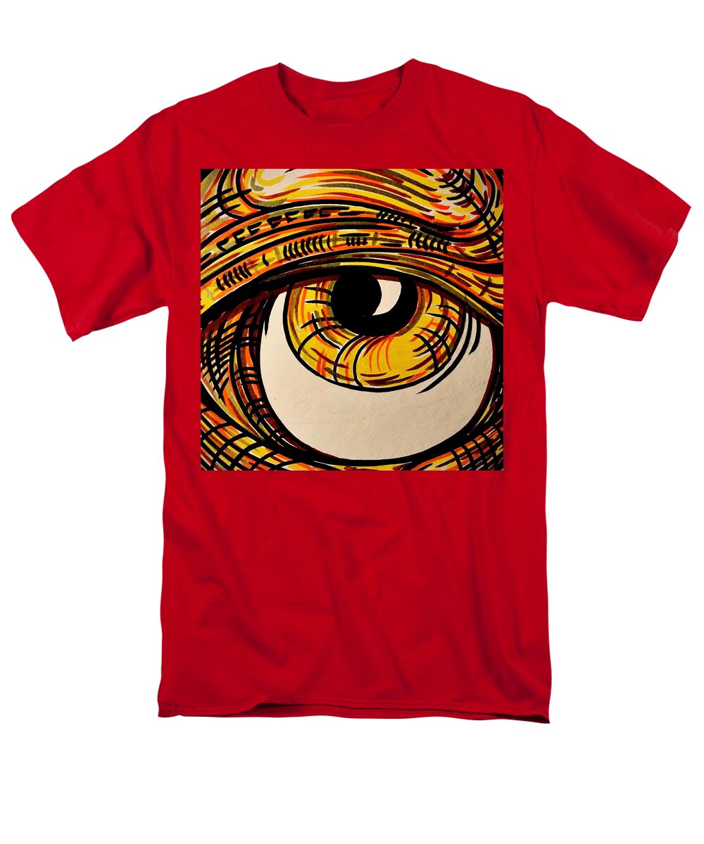 Golden Eye - Men's T-Shirt  (Regular Fit)