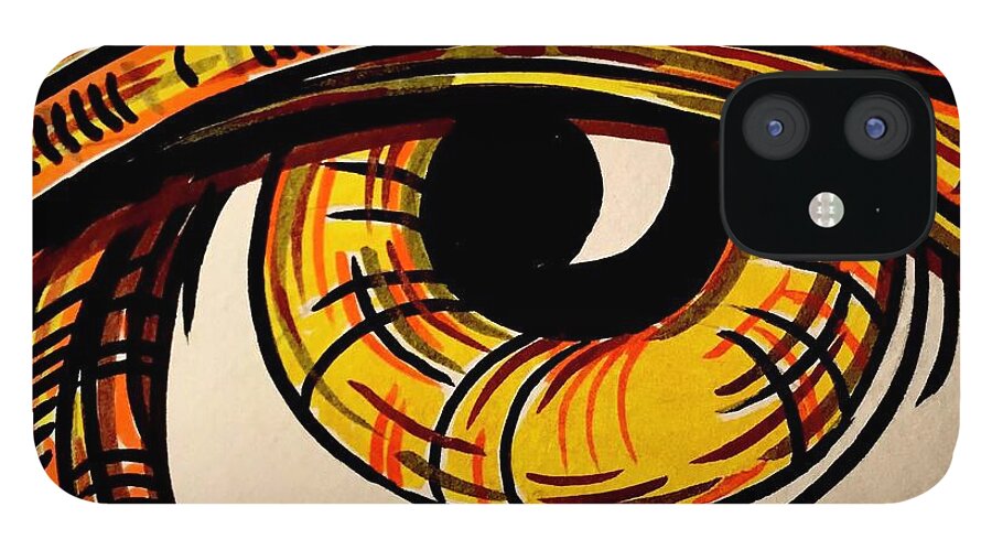 Golden Eye - Phone Case