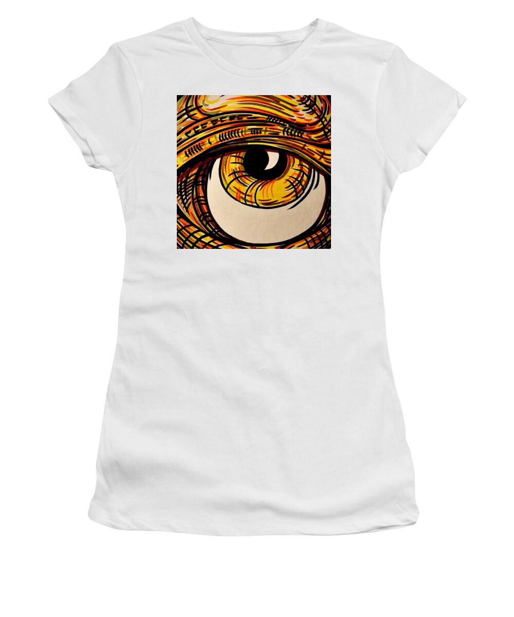 Golden Eye - Women's T-Shirt