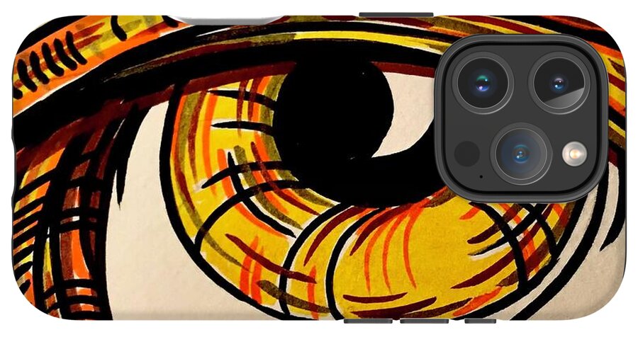 Golden Eye - Phone Case