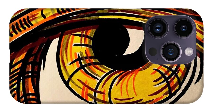 Golden Eye - Phone Case
