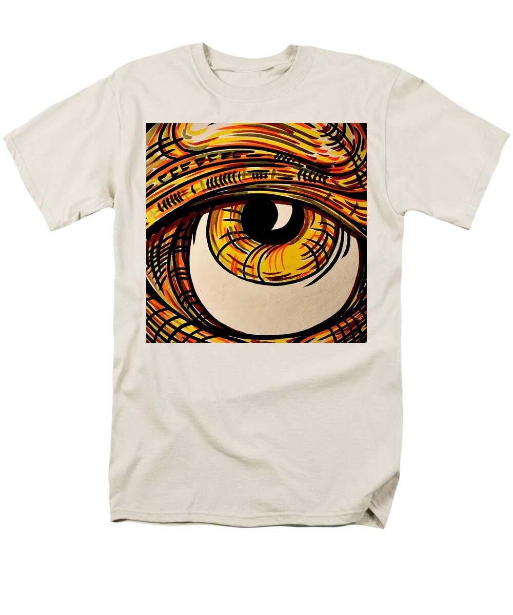 Golden Eye - Men's T-Shirt  (Regular Fit)