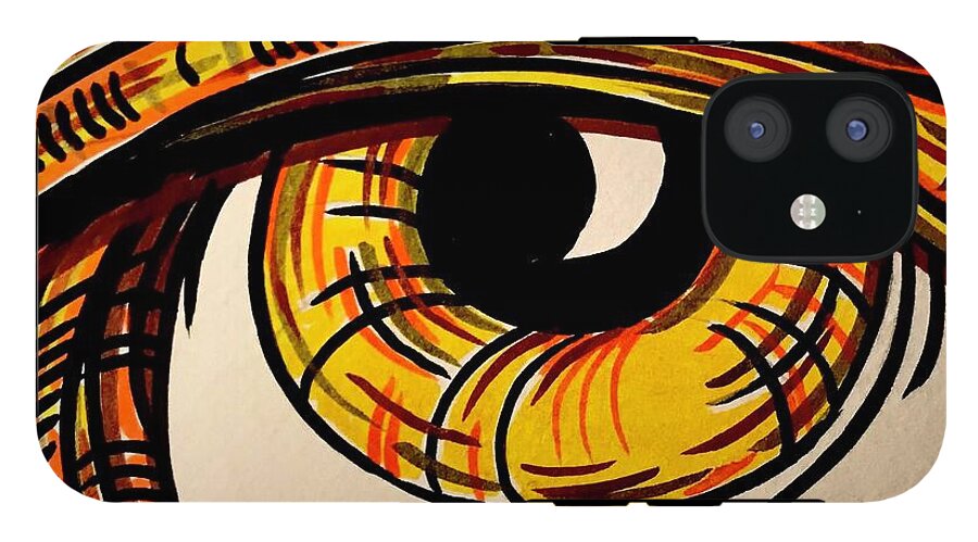 Golden Eye - Phone Case