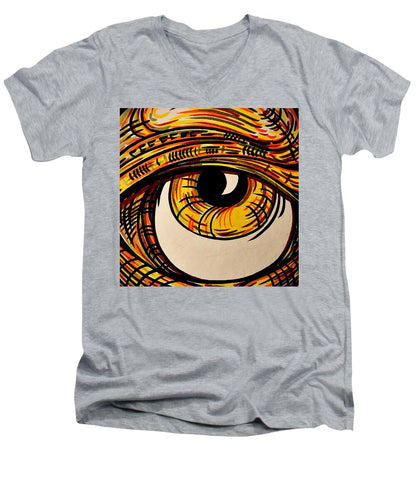 Golden Eye - Men's V-Neck T-Shirt