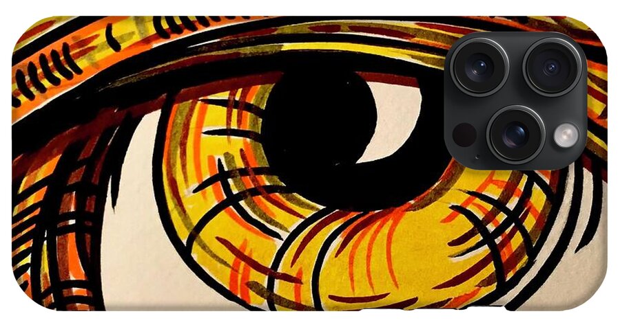 Golden Eye - Phone Case
