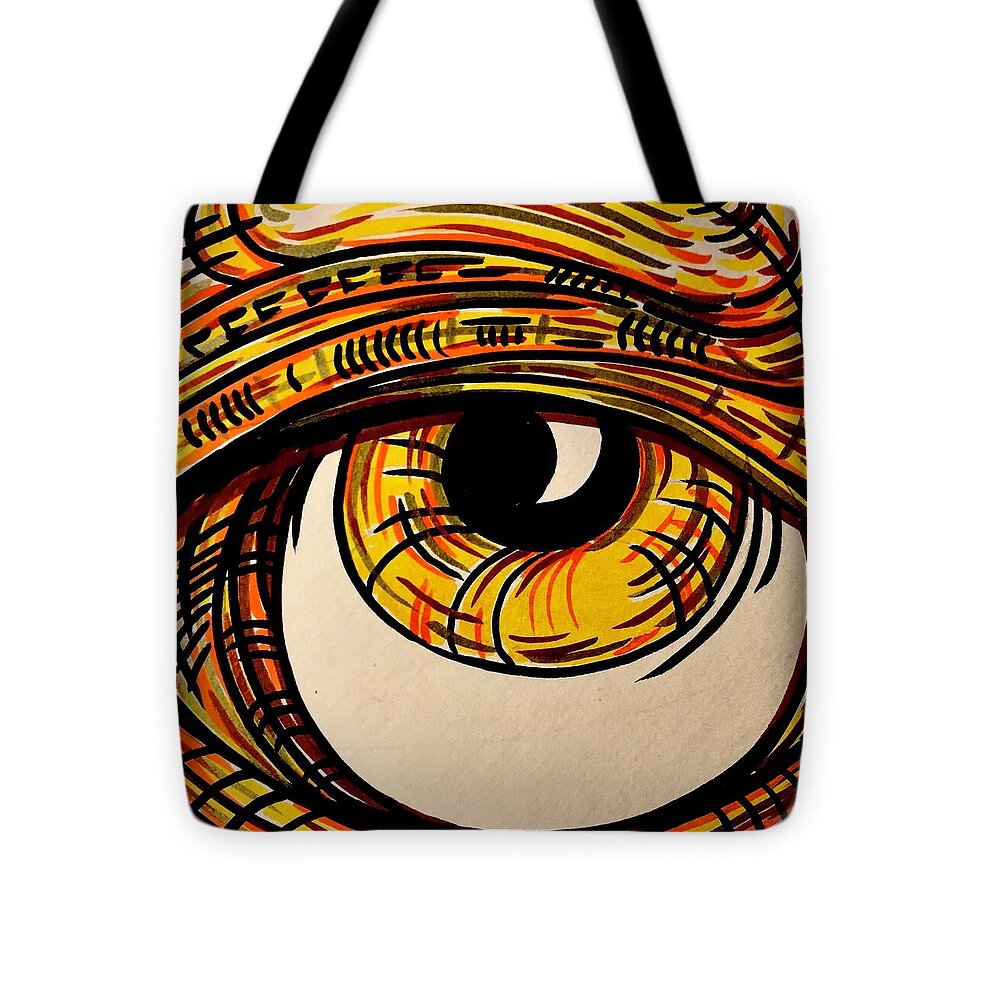 Golden Eye - Tote Bag
