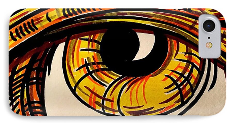 Golden Eye - Phone Case