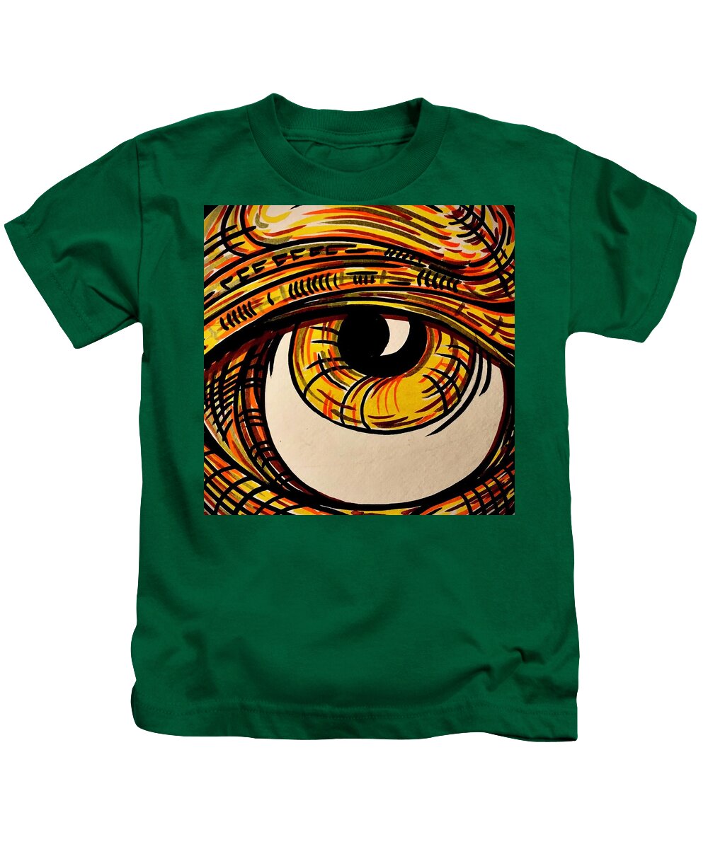 Golden Eye - Kids T-Shirt