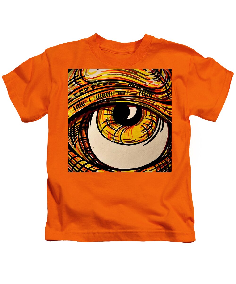 Golden Eye - Kids T-Shirt