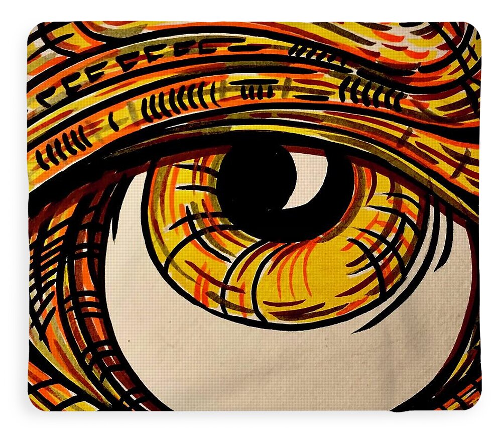 Golden Eye - Blanket
