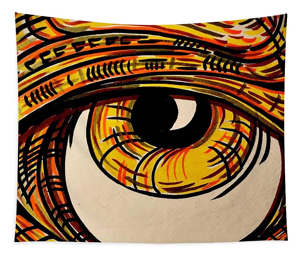 Golden Eye - Tapestry