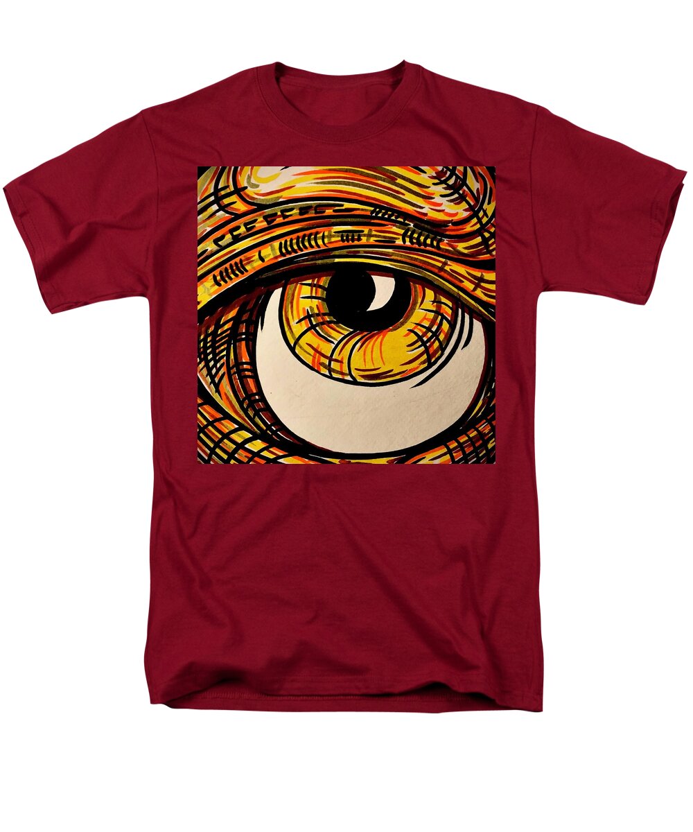 Golden Eye - Men's T-Shirt  (Regular Fit)